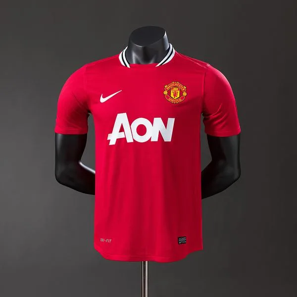 Camiseta de fútbol Manchester United 2011/12 LOCAL MANGA CORTA VERSION JUGADOR